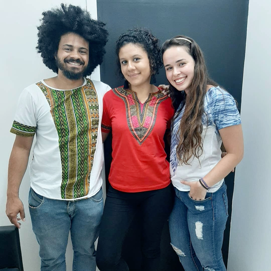Os sócios da Reinserir: Juliano Baltazar, Natália Silva e Erika Almeida